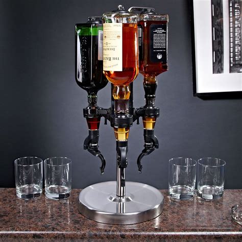 3 bottle liquor dispenser